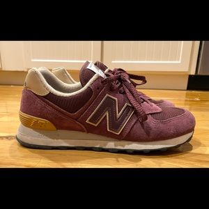 New Balance - 574 - Maroon